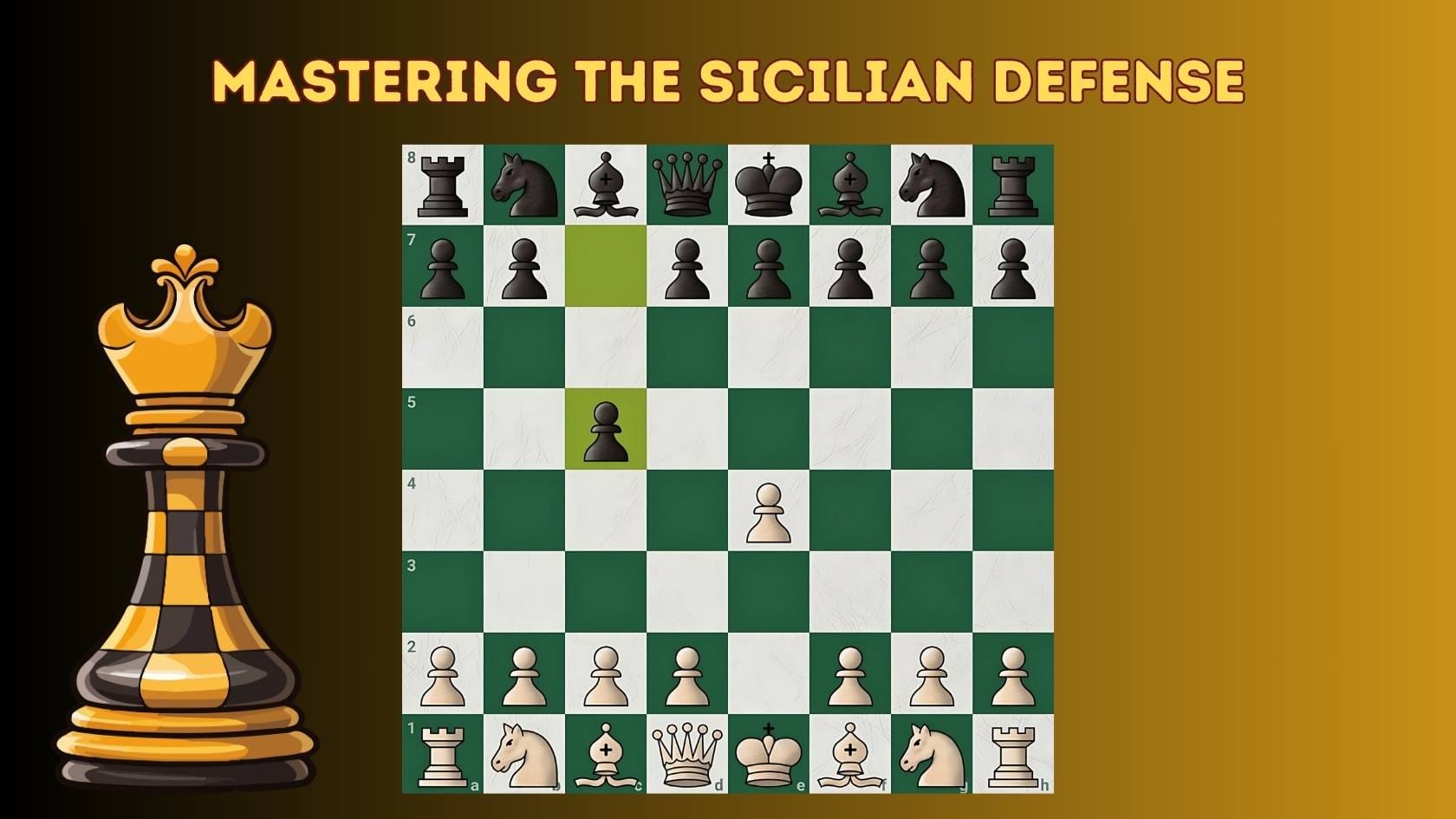 Mastering the Sicilian Defense: The Ultimate Guide to Chess’s Most Popular Opening