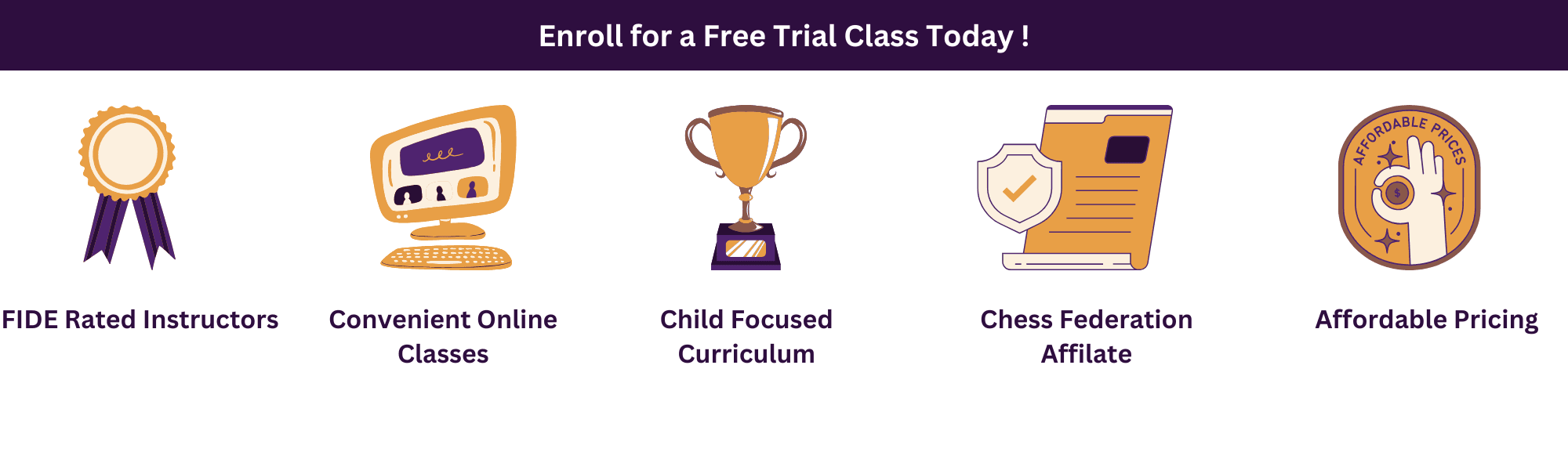 Enroll For a Free Trial Class (SPM Chess Academy)