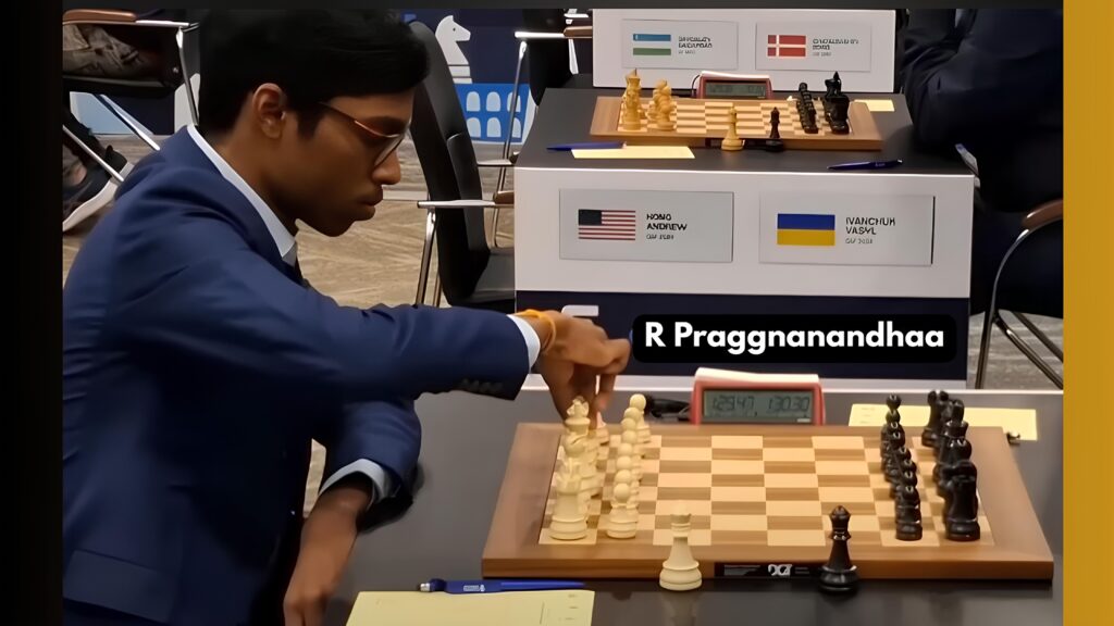 R Praggnanandhaa World No 1 Junior Chess Player